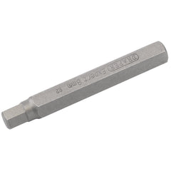 Draper Expert Hexagonal 10mm Insert Bit for Mechanics Bit Sets. 8mm x 75mm for 21932, 33614 and 59985 33336