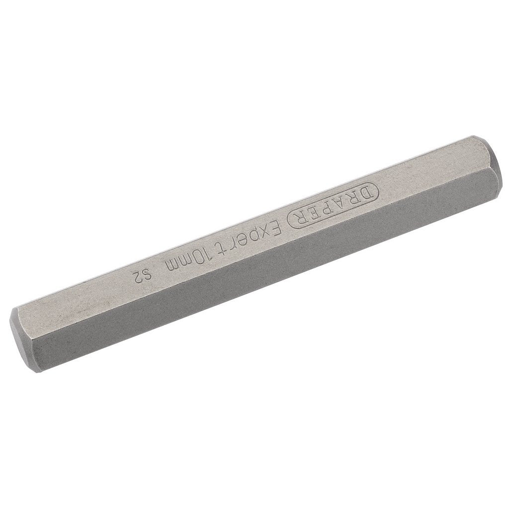 Draper Expert Hexagonal 10mm Insert Bit for Mechanics Bit Sets, 10mm x 75mm 33337