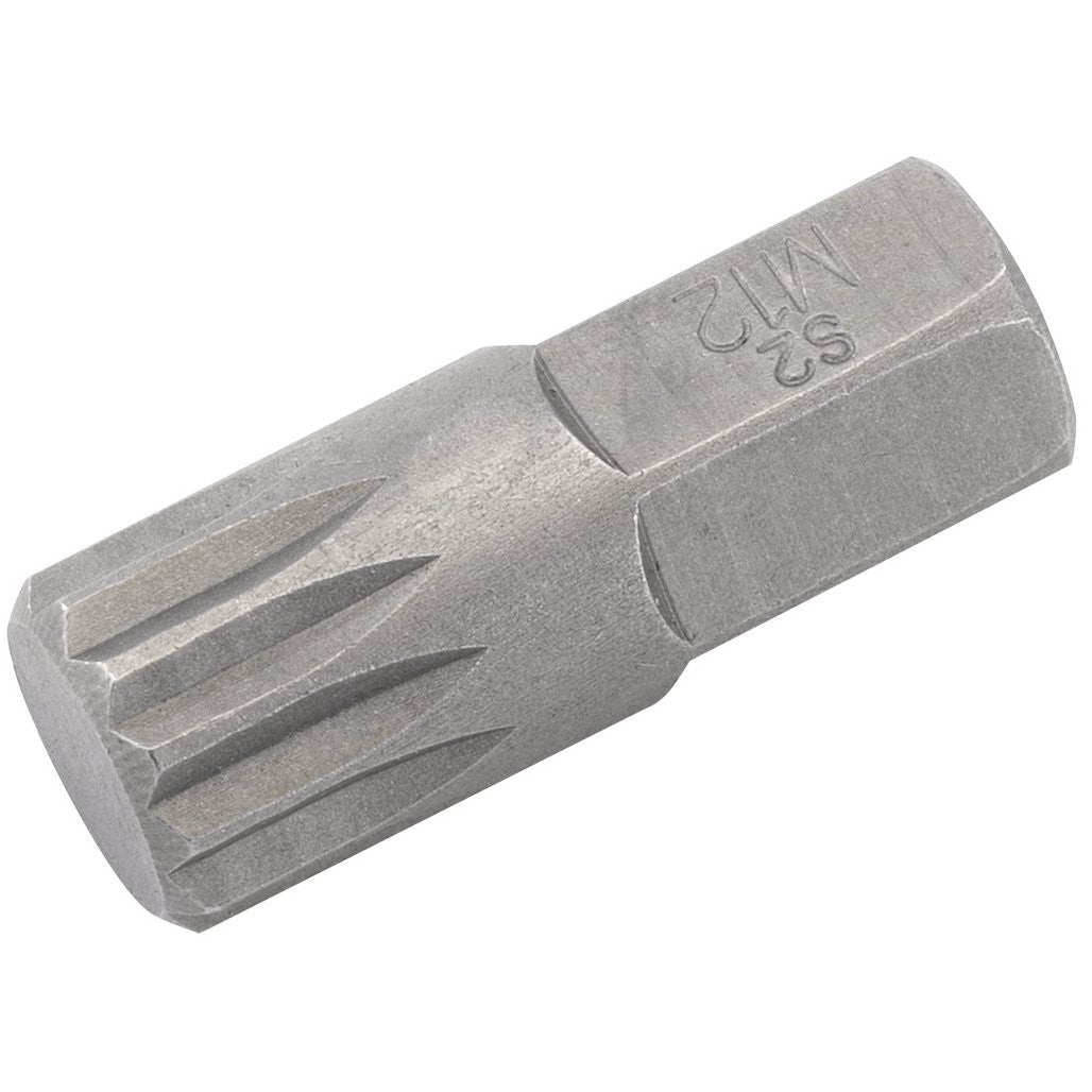 Draper Expert Spline 10mm Insert Bit for Mechanics Bit Sets, M12 x 30mm 33343