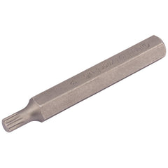 Draper Expert Spline 10mm Insert Bit for Mechanics Bit Sets, M6 x 75mm 33345