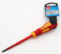 Hilka 100mm x 4mm VDE Screwdriver Insulated 33400100