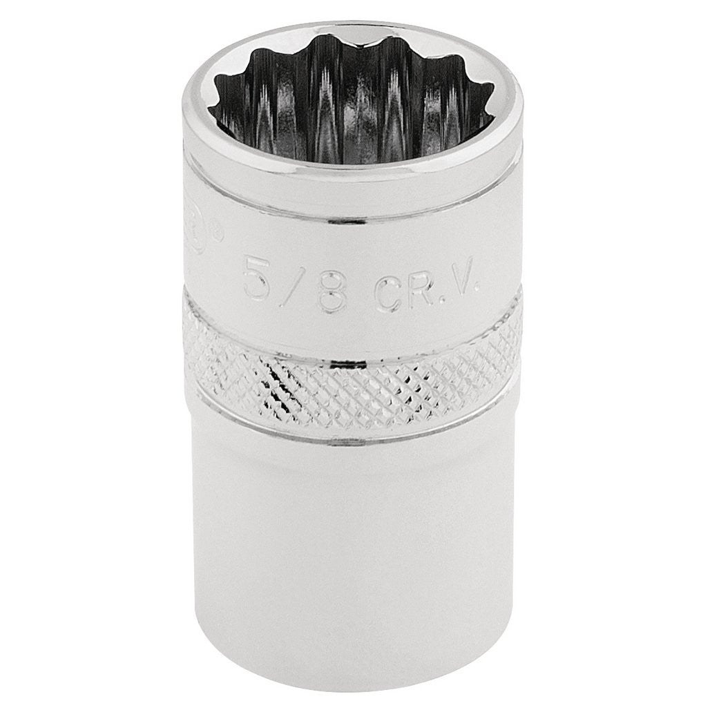 Draper Expert HI-TORQ® 12 Point Socket, 1/2" Sq. Dr., 5/8" 33641
