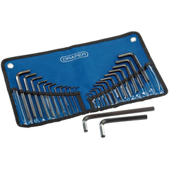 Draper Metric/Imperial Combined Hex. Key Set (25 Piece) 33892