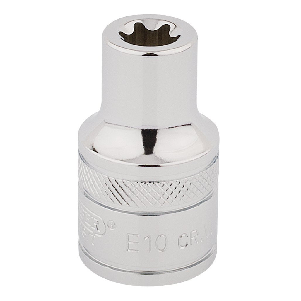 Draper Expert TX-STAR® Socket, 1/2" Sq. Dr., E10 34270