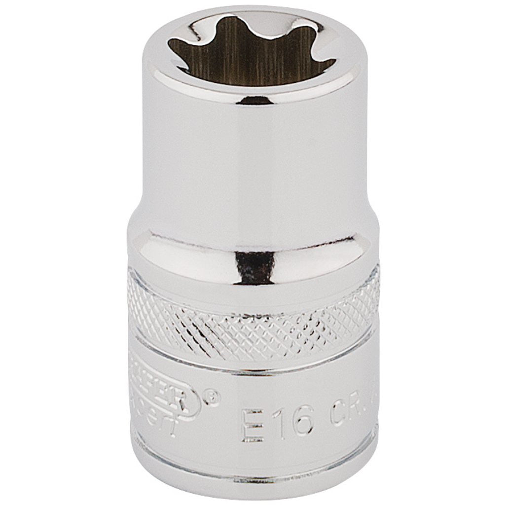 Draper Expert TX-STAR® Socket, 1/2" Sq. Dr., E16 34327