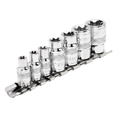 Draper Expert TX-STAR® Socket Set, 1/4" and 3/8" Sq. Dr. (7 Piece) 34412