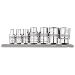 Draper Expert TX-STAR® Socket Set, 1/4" and 3/8" Sq. Dr. (7 Piece) 34412