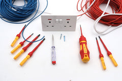 Hilka 9 pce VDE Quick Blade Electricians Screwdriver Set 34489009
