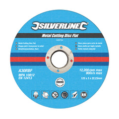 Silverline Metal Cutting Discs Flat 10pk 349754
