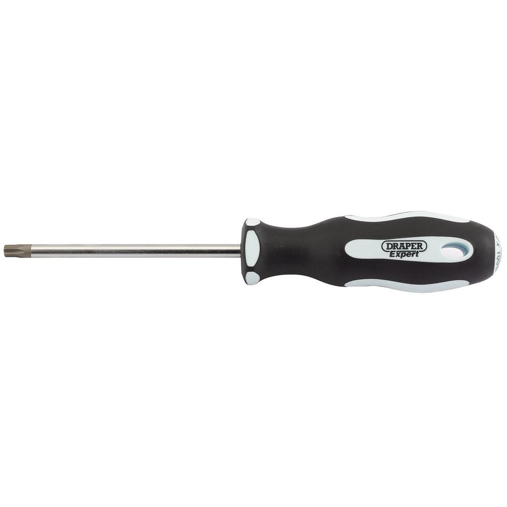 Draper Expert TX-STAR® Security Soft Grip Screwdriver, T30T x 100mm 35148