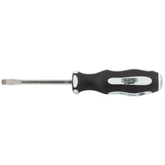 Draper Expert 'Pound Thru' Plain Slot Soft Grip Screwdriver, 5.5 x 75mm 35176