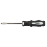 Draper Expert 'Pound Thru' Plain Slot Soft Grip Screwdriver, 6.5 x 100mm 35181