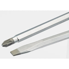 Draper Expert 'Pound Thru' Plain Slot Soft Grip Screwdriver, 6.5 x 100mm 35181