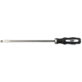 Draper Expert 'Pound Thru' Plain Slot Soft Grip Screwdriver, 10 x 250mm 35186