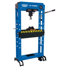 Draper Expert Pneumatic/Hydraulic Floor Press, 50 Tonne 35582