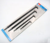 Hilka 4 pce Pry Bar Set Heel and Toe 37401004