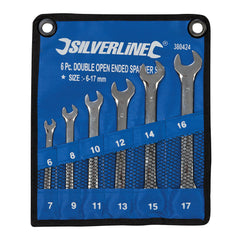 Silverline Open-Ended Spanner Set 6pce 380424