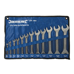 Silverline Open-Ended Spanner Set 12pce 380681