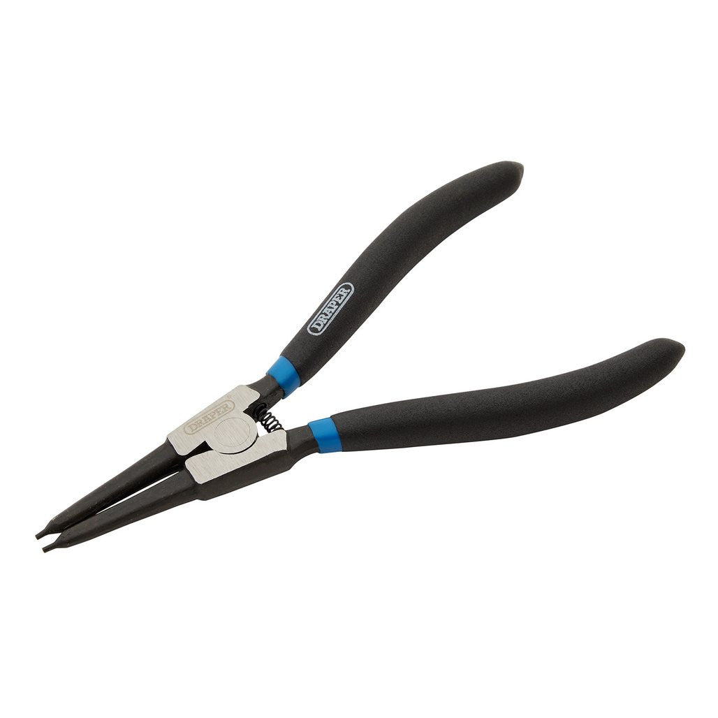 Draper Straight Tip External Circlip Pliers, 180mm 38997