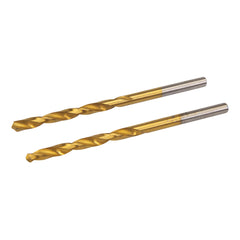 Silverline HSS Titanium-Coated Drill Bits 2pk 398994