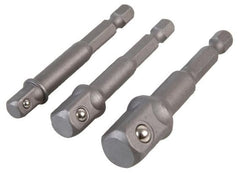 Duratool Chrome Socket Extension Bar Set, 3 Piece 415-3