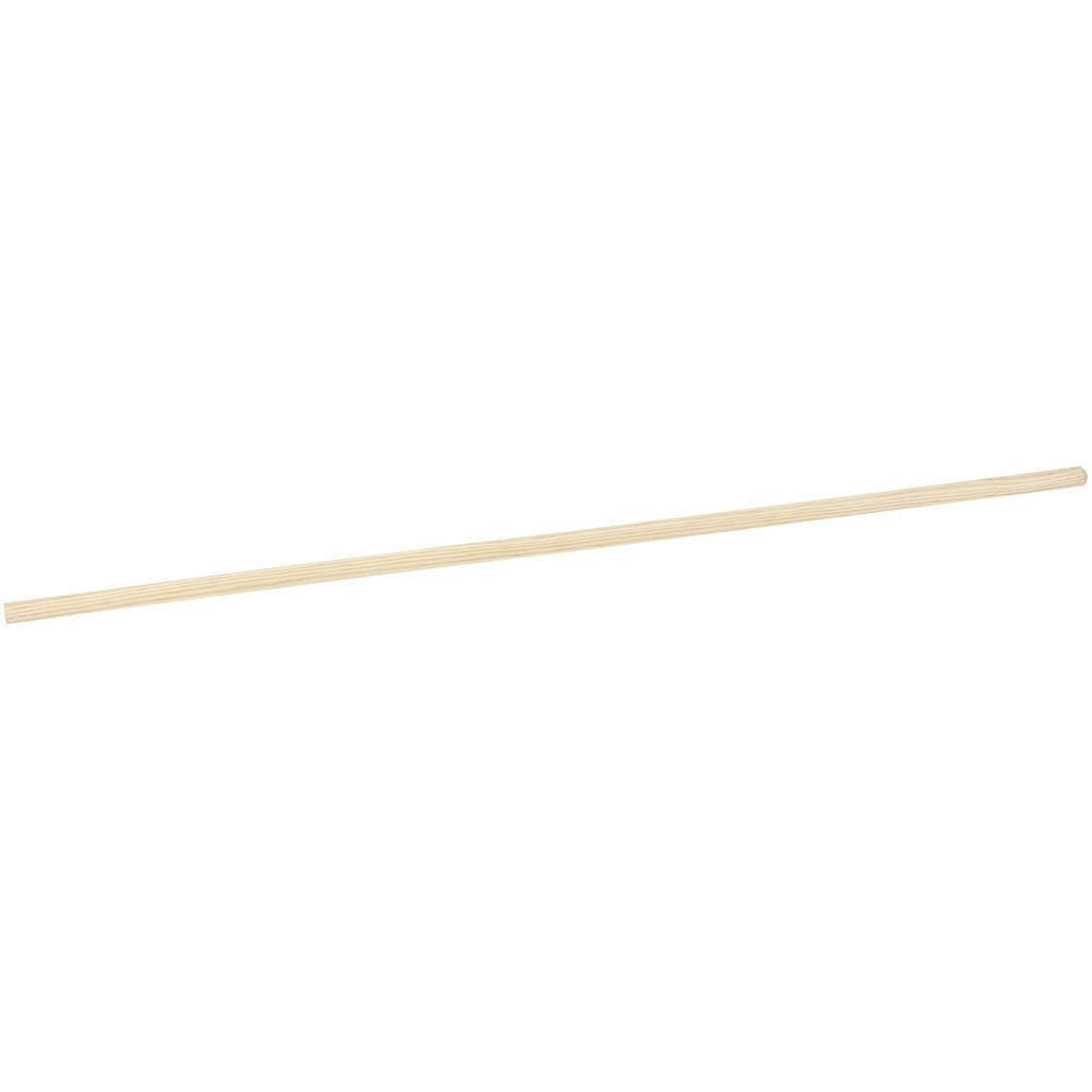 Draper Wooden Broom Handle, 1525 x 28mm 43787