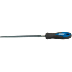 Draper Soft Grip Engineers 3 Square File and Handle, 200mm 44957