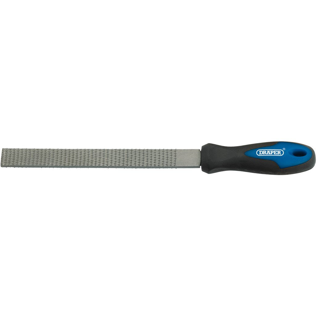 Draper Soft Grip Engineers Flat Cabinet Rasp, 200mm 44960