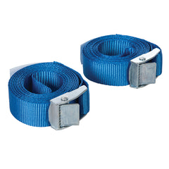 Silverline Cam Buckle Tie Down Strap 2.5m x 25mm 2pk 449682