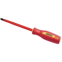 Draper Fully Insulated Soft Grip PZ TYPE Screwdriver, No.3 x 150mm 46535