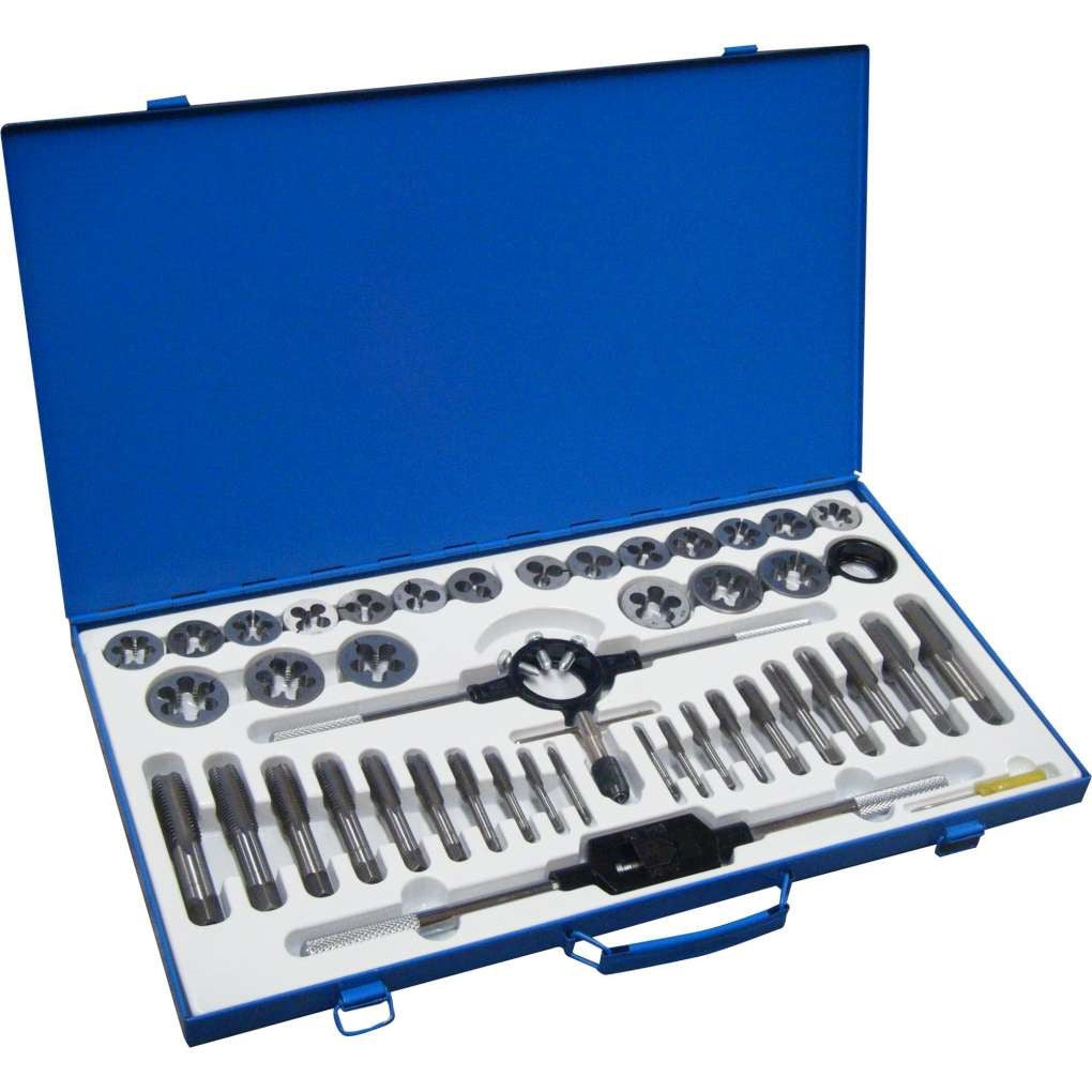 Hilka 45 pce Tungsten Steel Tap & Die Set 48404500