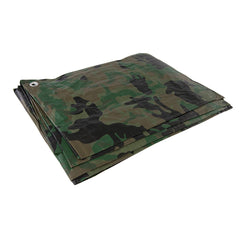 Silverline Camouflage Tarpaulin 488443