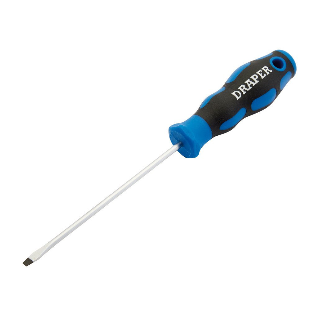 Draper Soft Grip Plain Slot Screwdriver, 3.2 x 100mm 48920