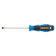 Draper Soft Grip Plain Slot Screwdriver, 5 x 100mm 48922