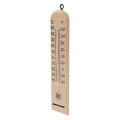 Silverline Wooden Thermometer 490745