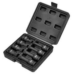 Draper Tamper Proof Impact Spline Set, 1/2" Sq. Dr. (8 Piece) 49460