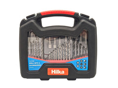 Hilka 75 pce Drill Bit And Accessory Kit 49707075