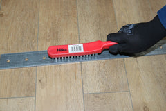 Hilka 4 Row Steel Wire Brush in 24 pce Display 49903104