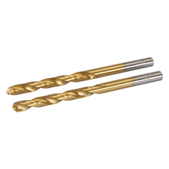 Silverline HSS Titanium-Coated Drill Bits 2pk 509102
