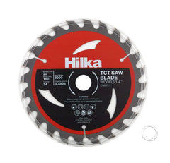 Hilka 6 1/4" (160mm) TCT Saw Blade 24 TPI 51016024