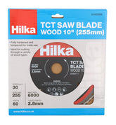 Hilka 10" (255mm) TCT Saw Blade 60 TPI 51025560