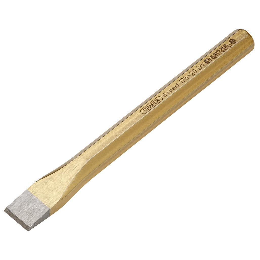 Draper Expert Octagonal Flat Cold Chisel, 20 x 175mm 51570