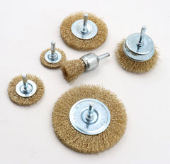 Hilka 6 pce Wire Brush Set for Drills 51960250