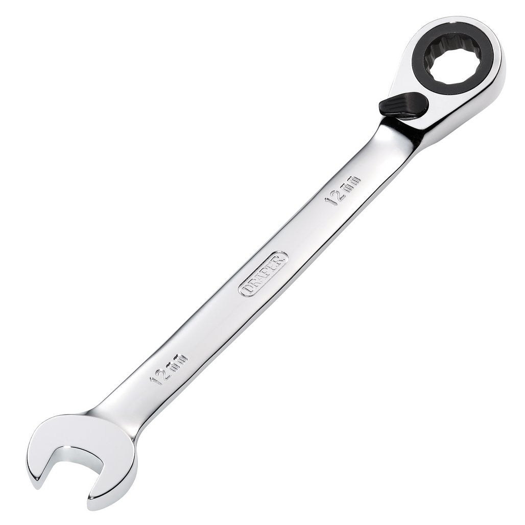 Draper HI-TORQ® Metric Reversible Ratcheting Combination Spanner, 12mm 51999