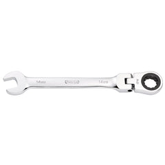 Draper HI-TORQ® Metric Flexible Head Ratcheting Combination Spanner, 14mm 52016