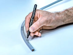 Pica Classic Permanent Black Marker Fine Tip - 533-46