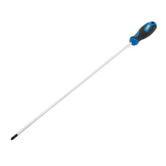 Draper Extra Long Reach Soft Grip Cross Slot Screwdriver, No.2 x 450mm 53502