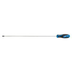 Draper Extra Long Reach Soft Grip Cross Slot Screwdriver, No.2 x 450mm 53502