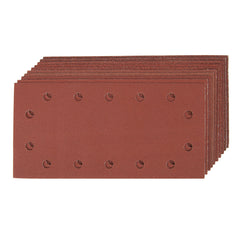 Silverline Hook & Loop 1/2 Sheets Punched 10pce 538991