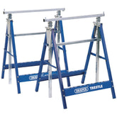 Draper Pair of Telescopic Trestle/Saw Horse, 685 x 585mm 54053